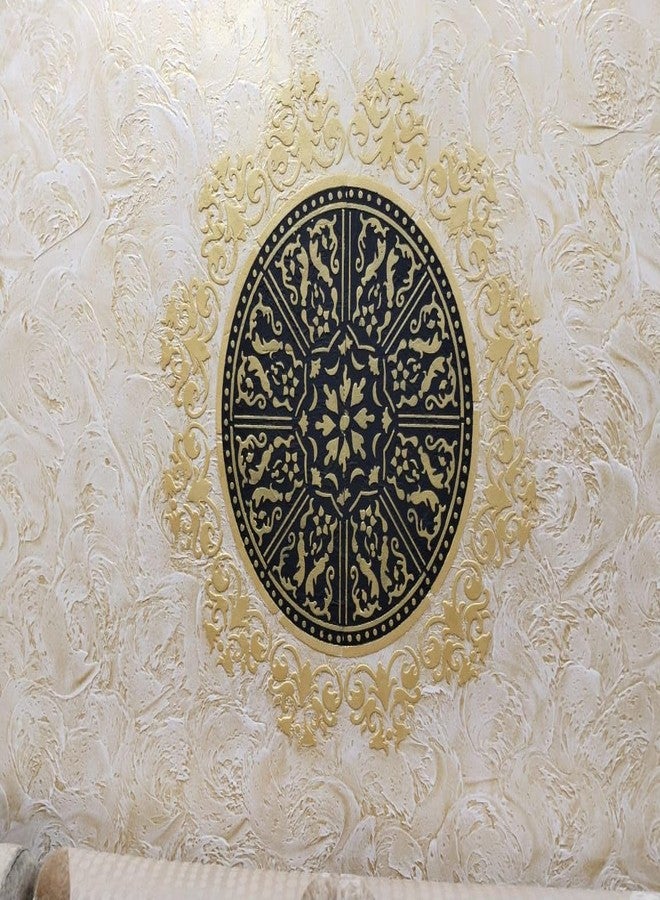 technoart Mandala2 Technoart Putting Wall Stencil 24"x24" inch - Image 1